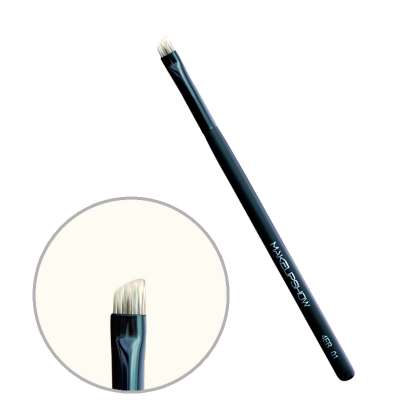 4EB01 Muskrat hair Eyebrow Brush for wood black handle for cosmetic brushes